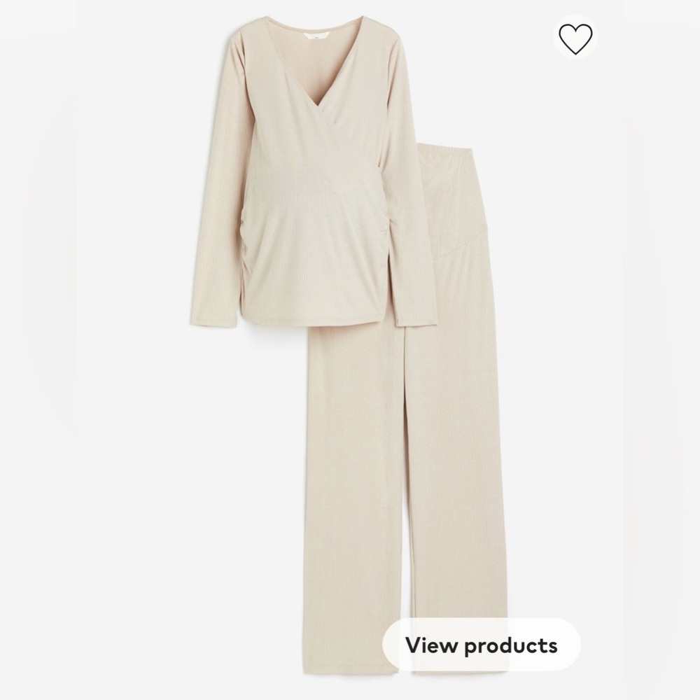 H&M Before and After 2- piece maternity set